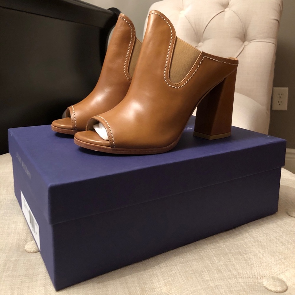 Stuart Weitzman Slideup Mules